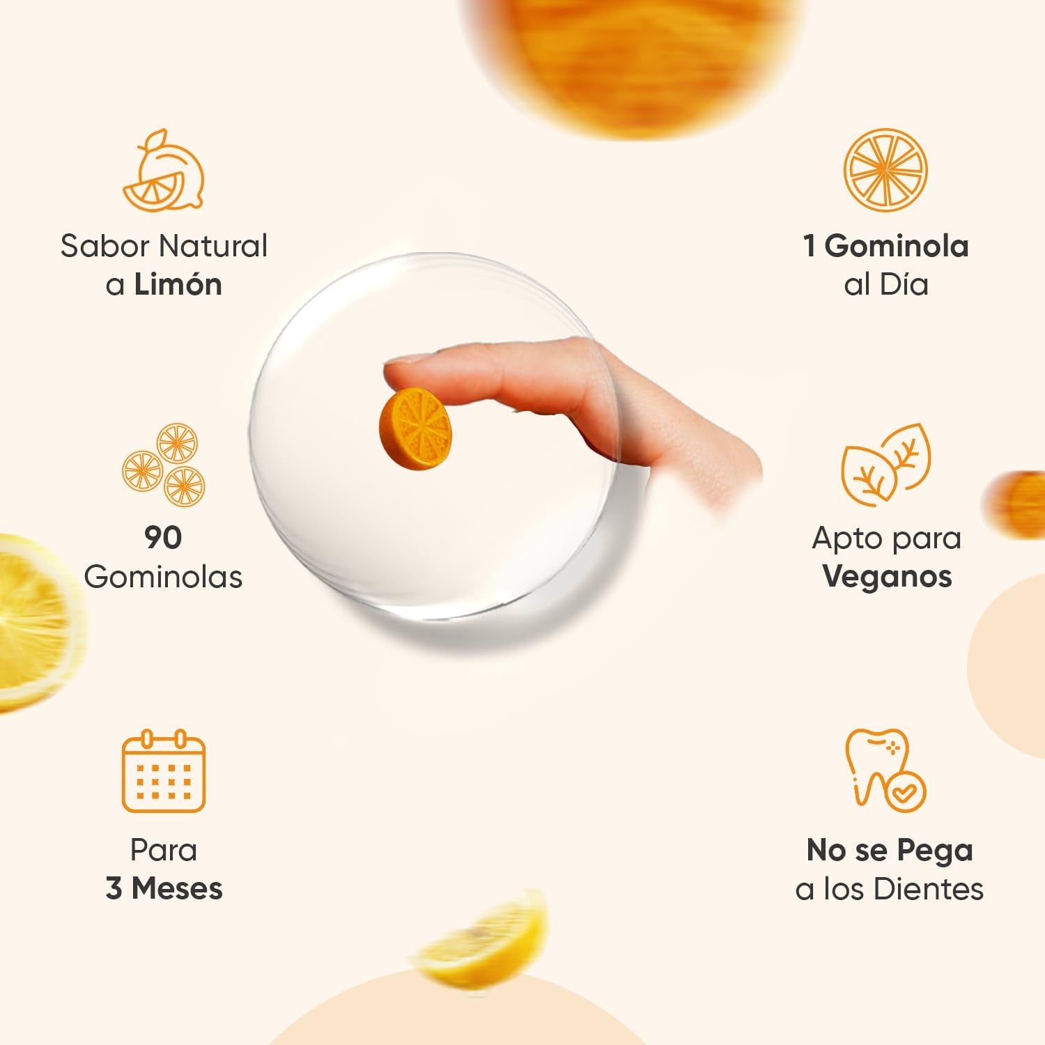 Cúrcuma Con Jengibre Y Pimienta Negra 2100Mg, 90 Gominolas Veganas, Sabor Natural a Limón - Alta Resistencia, Fuente De Curcumina Y Piperina, Potente Fuente De Vitaminas Y Minerales, Sin Gluten Ni OGM